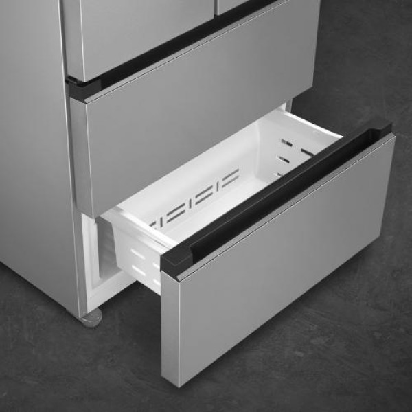 Külmik smeg, 183 cm, 353/157 l, 35 db, elektrooniline juhtimine, rv teras Külmik smeg, 183 cm, 353/157 l, 35 db, elektrooniline juhtimine, rv teras