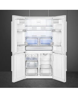 Külmik smeg, 182 cm, 376/196 l, 39 db, puutetundlik, nofrost, valge-foto2