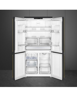 Külmik smeg colonial, 187 cm, 385/196 l, 39 db, elektrooniline juhtimine, nofrost, antratsiit-foto2