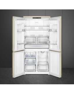 Külmik smeg colonial, 187 cm, 385/196 l, 39 db, elektrooniline juhtimine, nofrost, kreem-foto2