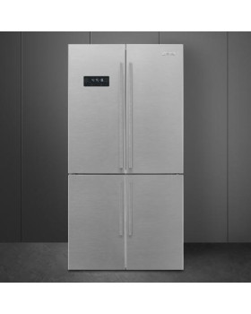 Külmik smeg, 179 cm, 376/196 l, 37 db, puutetundlik, nofrost, rv teras-foto2