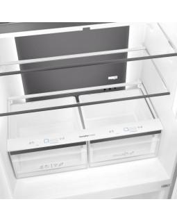 Külmik smeg, 179 cm, 322/166 l, 37 db, puutetundlik, nofrost, tume rv teras-foto5