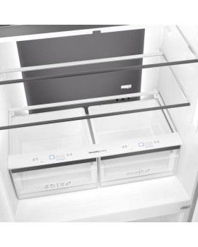 Külmik smeg, 179 cm, 322/166 l, 37 db, puutetundlik, nofrost, tume rv teras-foto5