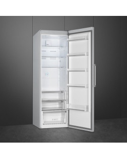 Jahekapp smeg, 186 cm, 390 l, 40 db, puutejuhtimine, roostevaba teras-foto2