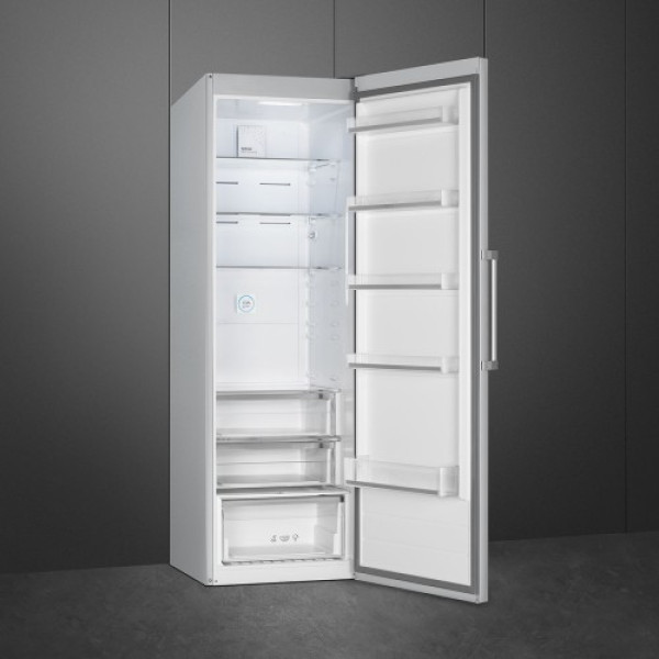 Jahekapp smeg, 186 cm, 390 l, 40 db, puutejuhtimine, roostevaba teras Kodumasinad