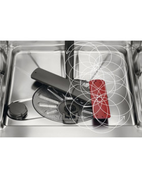 Nõudepesumasin aeg, integreeritav, 3 korvi, 60 cm, 42 db-foto3