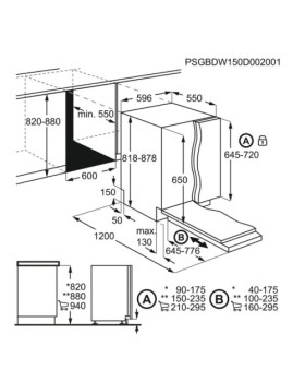 Nõudepesumasin aeg, integreeritav, 60 cm, 44 db-foto2