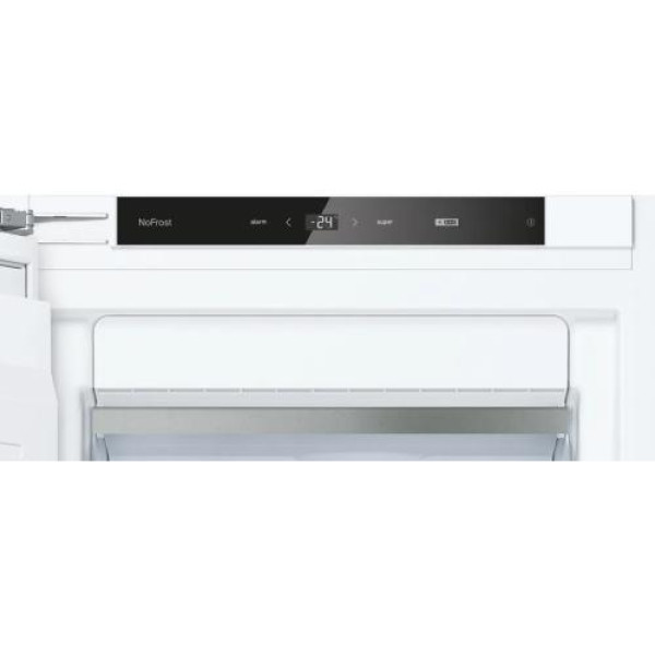 Sügavkülmik neff, integreeritav, 177 cm, 212 l, 35 db, nofrost, valge