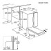 Nõudepesumasin aeg, integreeritav comfortlift, 3 korvi, 60 cm, 42 db