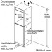 Sügavkülmik bosch, integreeritav, 71 cm, 72 l, 36 db, elektrooniline juhtimine Kodumasinad