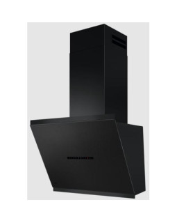 Õhupuhastaja aeg, seina, 60 cm, hob2hood, max 55 db, 760 m3/h, matt must