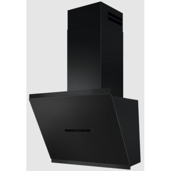 Õhupuhastaja aeg, seina, 60 cm, hob2hood, max 55 db, 760 m3/h, matt must