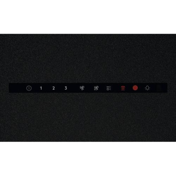 Õhupuhastaja aeg, seina, 60 cm, hob2hood, max 55 db, 760 m3/h, matt must