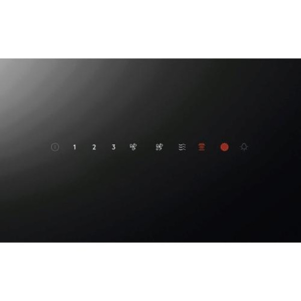 Õhupuhastaja aeg, seina, 90 cm, hob2hood, max 55 db, 760 m3/h, must