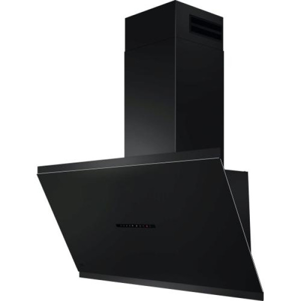 Õhupuhastaja aeg, seina, 90 cm, hob2hood, max 55 db, 760 m3/h, matt must