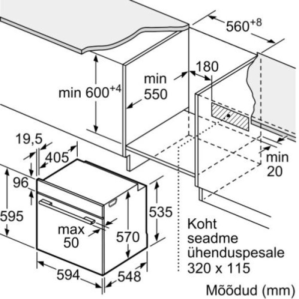 Ahi bosch, 71 l, a, aurufunktsioon, pürolüütiline+hüdrolüütiline, must