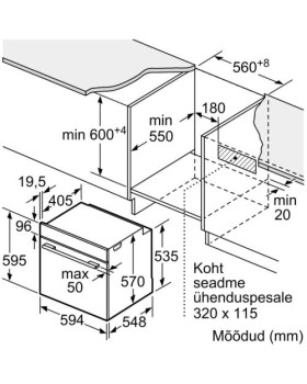 Ahi bosch, 71 l, a, pürolüüs, must-foto6