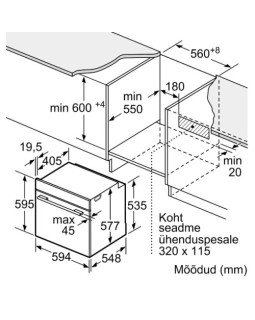 Ahi bosch, 71 l, pürolüüs, a+, must-foto6