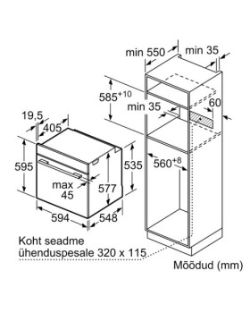 Ahi bosch, 71 l, pürolüüs, a+, must-foto7
