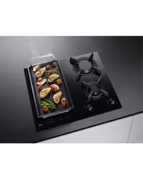 Pliidiplaat aeg, 2x gaas +2x induktsioon, 60 cm, lõigatud servad-foto2