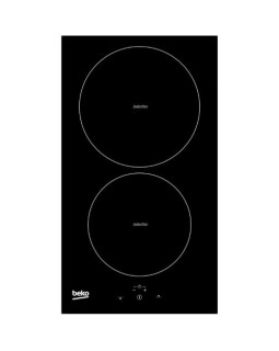 Pliidiplaat beko, 2 x induktsioon, 29 cm, must, lõigatud serv