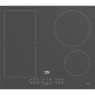 Pliidiplaat beko, 4 x induktsioon, 60 cm, tumehall, lõigatud serv