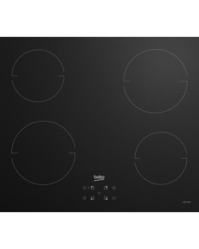 Pliidiplaat beko, 4 x induktsioon, 60 cm, must, lõigatud serv