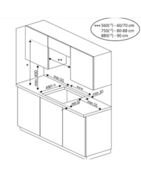 Pliidiplaat beko, 4 x induktsioon, 60 cm, must, faasitud serv-foto2