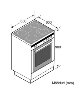 Elektripliit bosch, 4 x induktsioon, elektriahi, ecoclean, 60 cm, rv teras-foto2