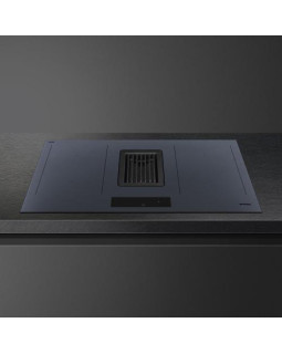 Õhupuhastiga pliidiplaat smeg, 4 x induktsioon, 83 cm, 700 m3/h, 65 db, lõigatud serv, neptuunhall-foto2