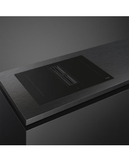 Õhupuhastiga pliidiplaat smeg, 4 x induktsioon, 70 cm, 650 m3/h, 68 db, lõigatud serv, must-foto7