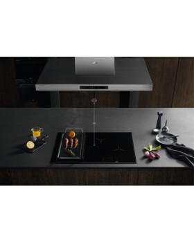 Pliidiplaat aeg, 4 x induktsioon, 77 cm, hob2hood, must, rv raam-foto3
