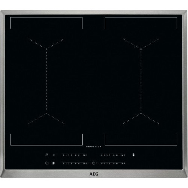Pliidiplaat aeg, 4 x induktsioon, 60 cm, must, rv raam Kodumasinad