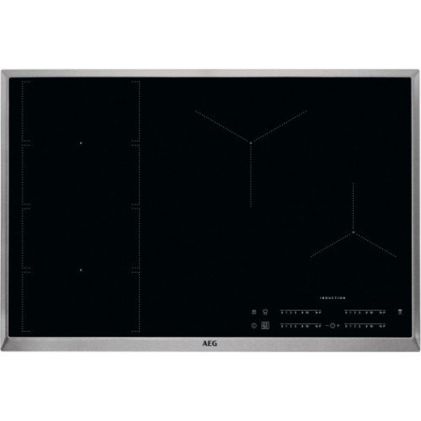 Pliidiplaat aeg, 4 x induktsioon, 77 cm, must, rv raam Kodumasinad