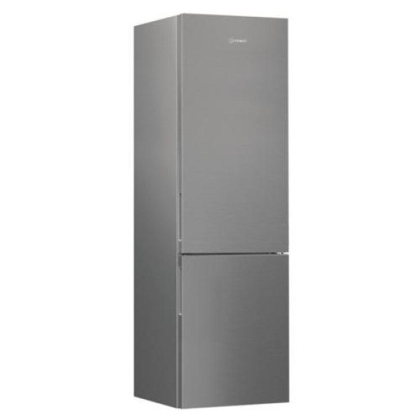 Külmik indesit, 203,5 cm, 249/106 l, 37 db, nofrost, elektrooniline juhtimine, roostevaba