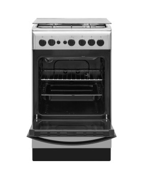 Gaasipliit indesit, 4 x gaas, elektriahi, 50 cm, roostevaba-foto2