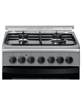 Gaasipliit indesit, 4 x gaas, elektriahi, hüdrolüüs, 50 cm, roostevaba-foto2