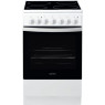 Elektripliit indesit, 4 x hilight, elektriahi, 50 cm, valge