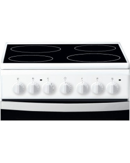 Elektripliit indesit, 4 x hilight, elektriahi, 50 cm, valge-foto2