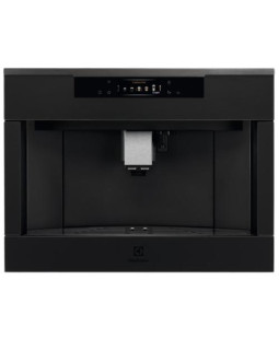 Espresso kohvimasin electrolux, integreeritav, automaatne piimavahustaja, matt must