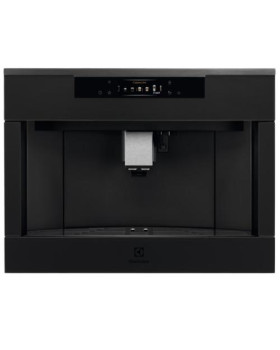 Espresso kohvimasin electrolux, integreeritav, automaatne piimavahustaja, matt must