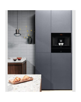 Espresso kohvimasin electrolux, integreeritav, automaatne piimavahustaja, must-foto3