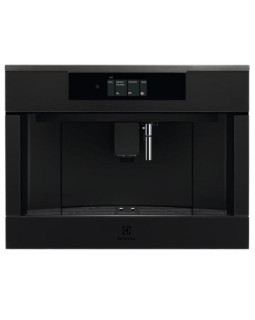 Espresso kohvimasin electrolux, integreeritav, automaatne piimavahustaja, matt must