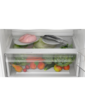 Külmik bosch, integreeritav, 193,5 cm, 285/98 l, 34 db, nofrost, elektrooniline juhtimine, valge-foto4