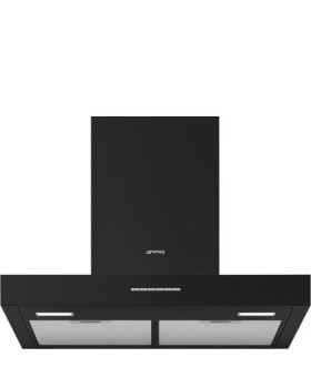 Õhupuhastaja smeg, seina, 60 cm, 686 m3/h, 64 db, matt must