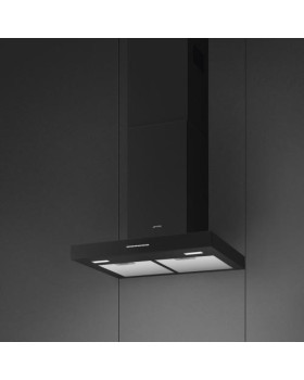 Õhupuhastaja smeg, seina, 60 cm, 686 m3/h, 64 db, matt must-foto2