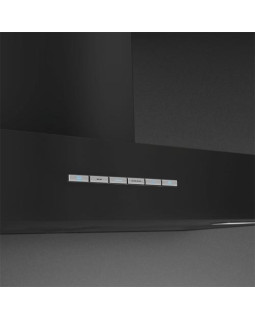 Õhupuhastaja smeg, seina, 60 cm, 686 m3/h, 64 db, matt must-foto3