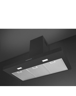 Õhupuhastaja smeg, seina, 90 cm, 713 m3/h, 62 db, antratsiit-foto3