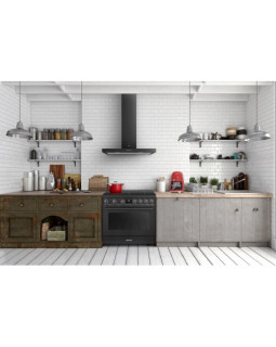 Õhupuhastaja smeg, seina, 90 cm, 713 m3/h, 62 db, must-foto3