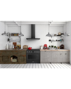 Õhupuhastaja smeg, seina, 90 cm, 713 m3/h, 62 db, must-foto3